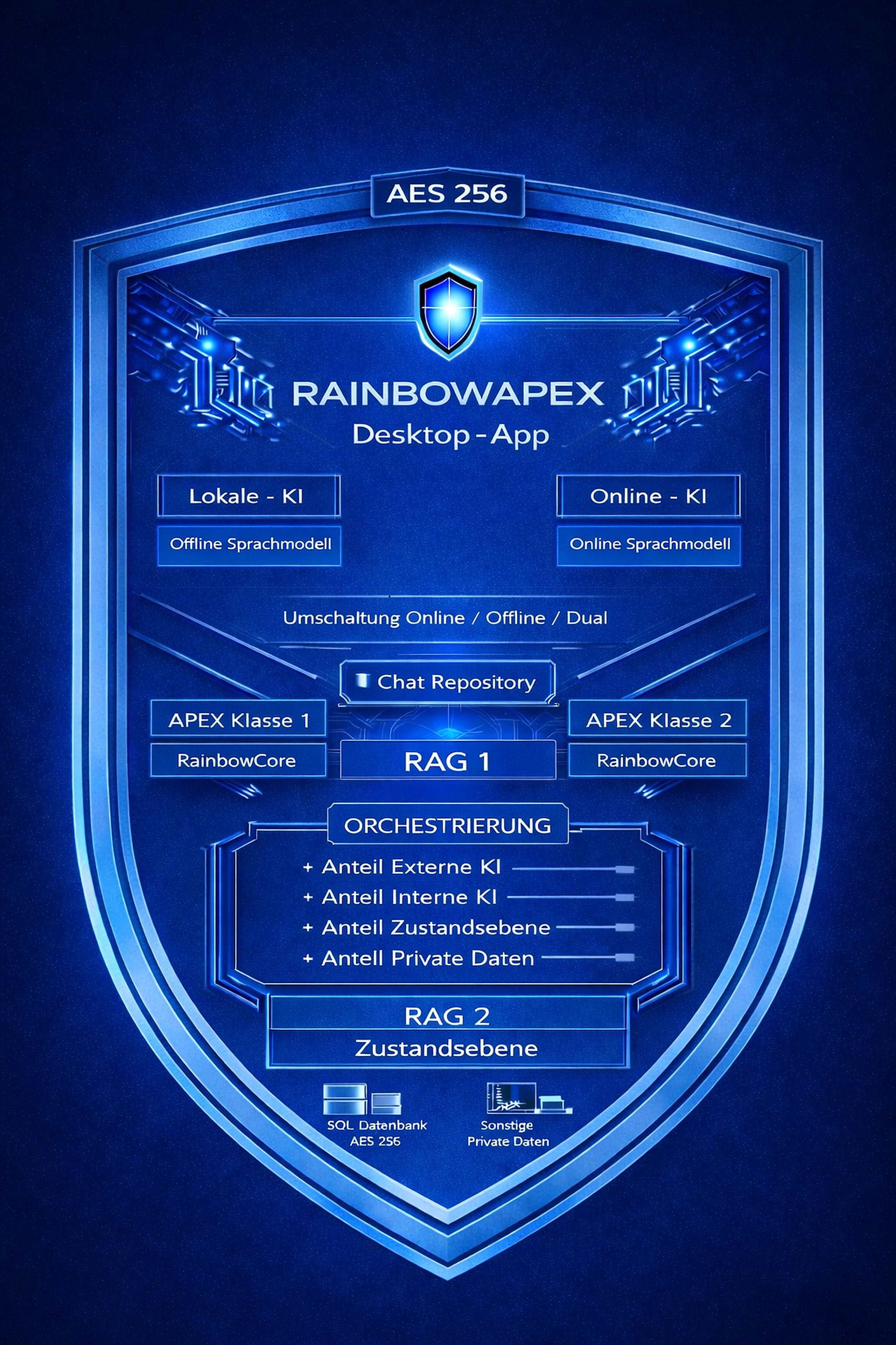 Technische Architektur von Rainbow (Deutsch)